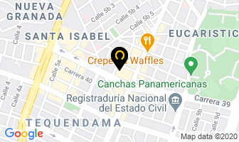 Mapa de Dr. Juan Manuel Gonzalez Ll. en Cali