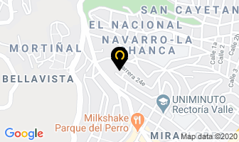 Mapa de Dr Luis Alfonso Parra Duque en Cali