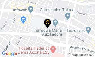 Mapa de Dr. Luis Carlos Ramirez Urrego en Ibagué