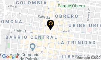 Mapa de Dr. Luis Eduardo Manotas en Palmira