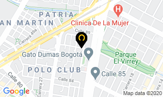 Mapa de Dr. Oscar Ardila en Bogotá D.C