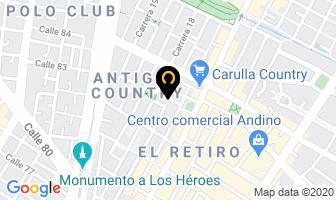 Mapa de Dra. Alexandra Mora en Bogotá D.C