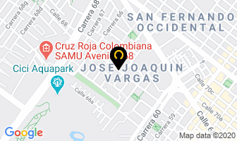 Mapa de Dra. Angela Maria Sanchez en Bogotá D.C