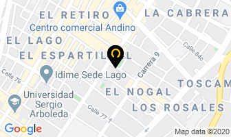 Mapa de Dra. Carolina Granados en Bogotá D.C