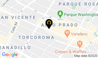 Mapa de Dra Elvira Cheij en Barranquilla