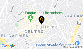 Mapa de Dra. Jimena Velandia en Duitama