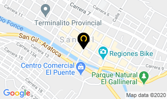 Mapa de Dra. Ludyn Amanda Murillo en San Gil