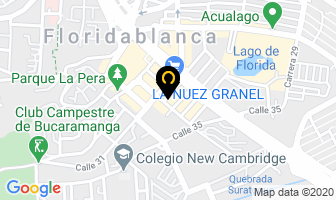 Mapa de Dra. Mabel Avila en Floridablanca