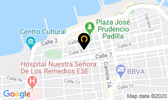 Mapa de Dra Maria Claudia en Riohacha