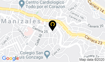 Mapa de Dra Marjorie Quintero Gonzalez en Manizales