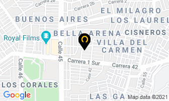 Mapa de Dra Marta Blanco Peña en Barranquilla