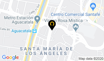 Mapa de Dra. Rosa Pinto Camacho en Medellín