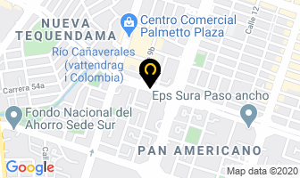 Mapa de Dra. Yobanka Prado Martínez en Cali