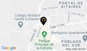 Mapa de Dragonfly Publicidad en Medellín