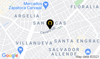 Mapa de Dragoplast en Bogotá D.C