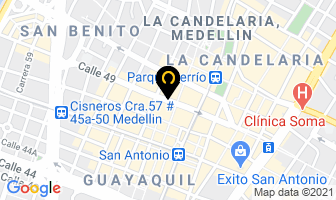 Mapa de Dravar®je en Medellín