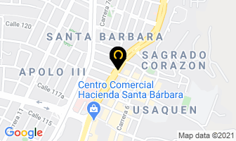 Mapa de Dream Arena en Bogotá D.C