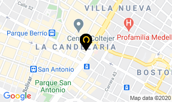 Mapa de Drivemarketing en Medellín