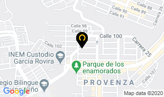 Mapa de Drives Ltda. en Bucaramanga