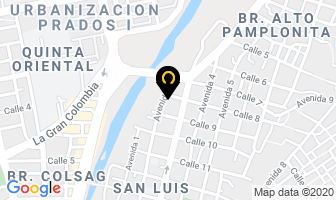 Mapa de D´rod Muebles - Diseño Interior en Cúcuta
