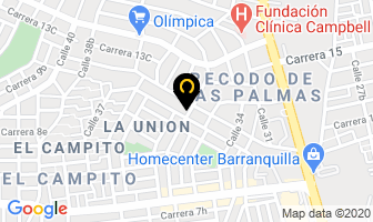 Mapa de Drogas Ediluz en Barranquilla