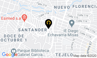 Mapa de Drogas Santander en Medellín