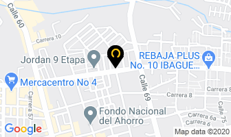 Mapa de Drogas Super Rebajas en Ibagué