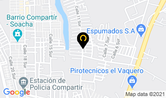 Mapa de Drogas Y Perfumería Nairoby en Bogotá D.C