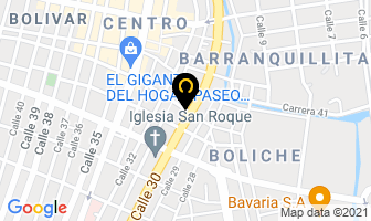Mapa de Drogas Yesimar Ltda. en Barranquilla