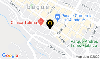 Mapa de Droguería Abraxas en Ibagué