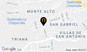 Mapa de Drogueria Aragon en Itaguí