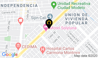 Mapa de Droguería Arboleda en Cali