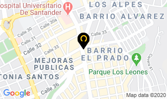 Mapa de Drogueria Aurora en Bucaramanga