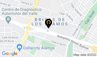 Mapa de Droguería Brisas De Los Alamos en Cali