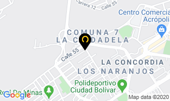 Mapa de Drogueria Carios en Bucaramanga