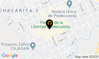 Mapa de Drogueria Castillo en Piedecuesta