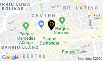 Mapa de Droguería Coromoto en Cúcuta