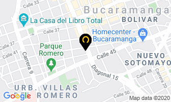 Mapa de Drogueria Del Comercio en Bucaramanga
