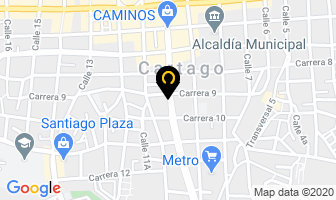 Mapa de Droguería Dhupson en Cartago