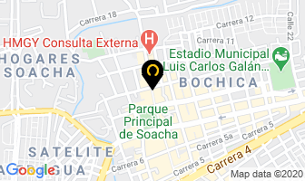 Mapa de Drogueria   Discovery  Farmalyne en Soacha