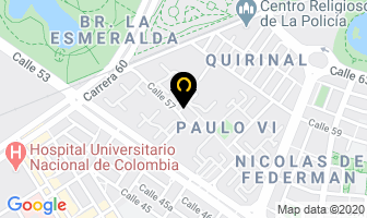 Mapa de Droguería El Coliseo en Bogotá D.C