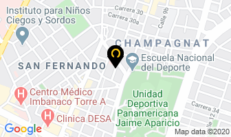 Mapa de Drogueria El Templete. en Cali