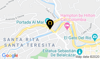 Mapa de Droguería Escarria Super A en Cali