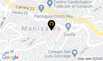 Mapa de Drogueria Etica en Manizales