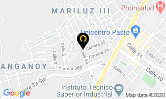 Mapa de Droguería Galeras en Pasto