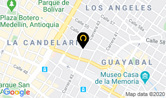 Mapa de Drogueria Girardot en Medellín