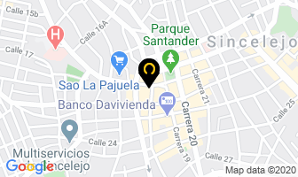 Mapa de Droguería Hero en Sincelejo