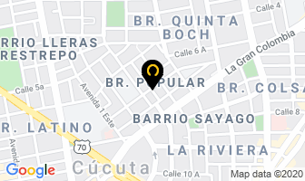 Mapa de Drogueria Inglesa “Cucuta 01” en Cúcuta