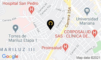 Mapa de Droguería La 16 en Pasto