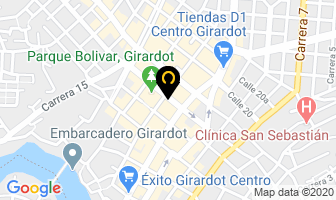 Mapa de Droguería La 22 en Girardot